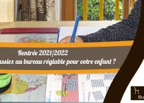 un bureau reglable pour la rentrée 2021/2022 étude