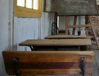 bureau ecolier ancien